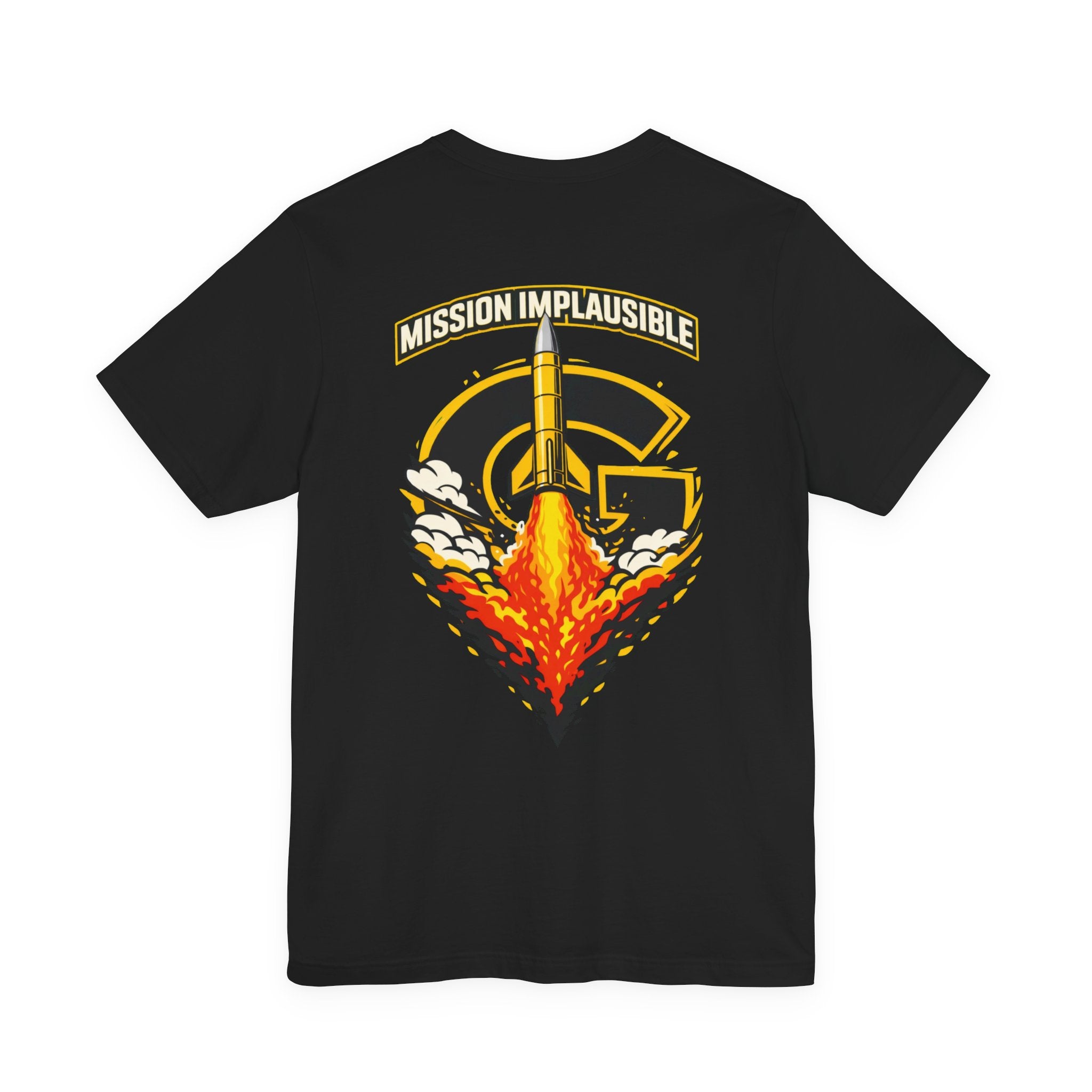 Mission Implausible Rocket Tee — M•H•R Graphic Short Sleeve Shirt